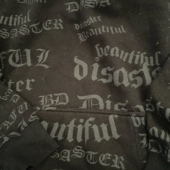 Beautiful Disaster hoodie - Picture 2 of 4